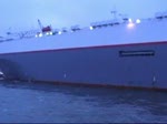 Die Nordic Spirit IMO-Nummer:8606185 Flagge:Liberia L�nge:200.0m Breite:32.0m beim einlaufen in ...