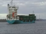Containerschiffe/280/feeder-dornbusch-imo-nummer9126211-laenge1010m-breite180m-baujahr1996 Feeder Dornbusch IMO-Nummer:9126211 L�nge:101.0m Breite:18.0m Baujahr:1996 Bauwerft:Sietas Schiffswerft,Hamburg Deutschland und das Containerschiff CMA CGM Charcot IMO-Nummer:9232773 Flagge:Liberia L�nge:211.0m Breite:32.0m Baujahr:2002 Bauwerft:Stocznia Gdansk Shipbuilding,Danzig Polen beide nach Hamburg einlaufend am 19.03.11 bei L�he.