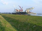Sonstige/134/solitaireein-pipe-layer-schiffist300m-lang40m-breit Solitaire,ein Pipe Layer Schiff,ist300m lang.40m breit und hat einen  Tiefgang Von 17,60m.Das Schiff Ist zum �berhohlen an dock.Europoort Rotterdam.10 4. 2009 teil 1