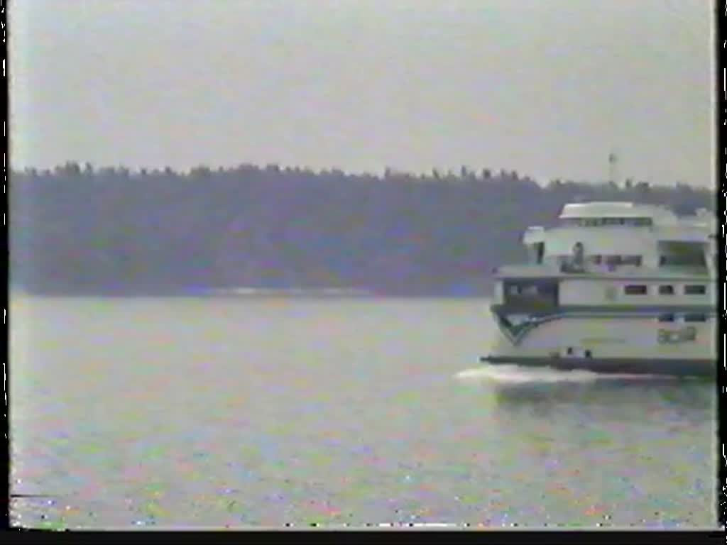 Autofhre von Victoria Island nach Vancouver am 12. Juli 1989.