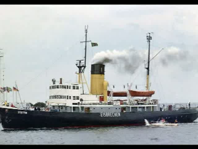 Einige ltere Raritten!
Feuerschiff Fehmarnbelt, Dampf-Eisbrecher Stettin, Eisenbahnfhre
Railship u.a. 
Aufn. Travemnde 1992