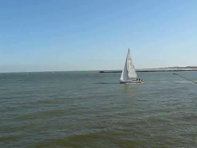 Impressionen von der Ausfahrt aus dem Hafen von Oostende aufgenommen am 14.09.08. (Hans)