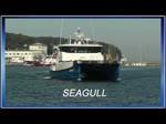 Offshore Tender Schiff SEAGULL (IMO 9698678) verlässt den Sassnitzer Hafen.