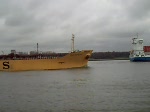 Stolt <Endurance,173mlang 31m breit.Einlaufend auf dem Nieuwe waterweg nach Rotterdam-Hafen.16.11.08