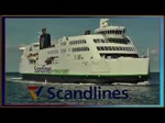 Die Scandlines Fähre „Deutschland“ ist gerade am Molenkopf in Puttgarden vorbeigefahren, da wartet schon die  Schleswig-Holstein  der Scandlines auf die Einfahrt in den Fährhafen