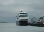 Am 20.Juni 2011 am Hafen von Molde in Norwegen legten die Hurtigrutenschiffe  Trollfjord Heimathafen Tromsö IMO:9233258 ab und Richard With Heimathafen Narvik IMO:9040429 an.